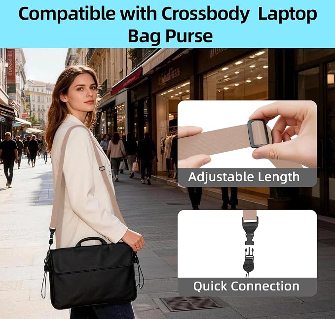 Adjustable Shoulder Strap:Comfortable iPad Strap Nylon Neck Lanyard