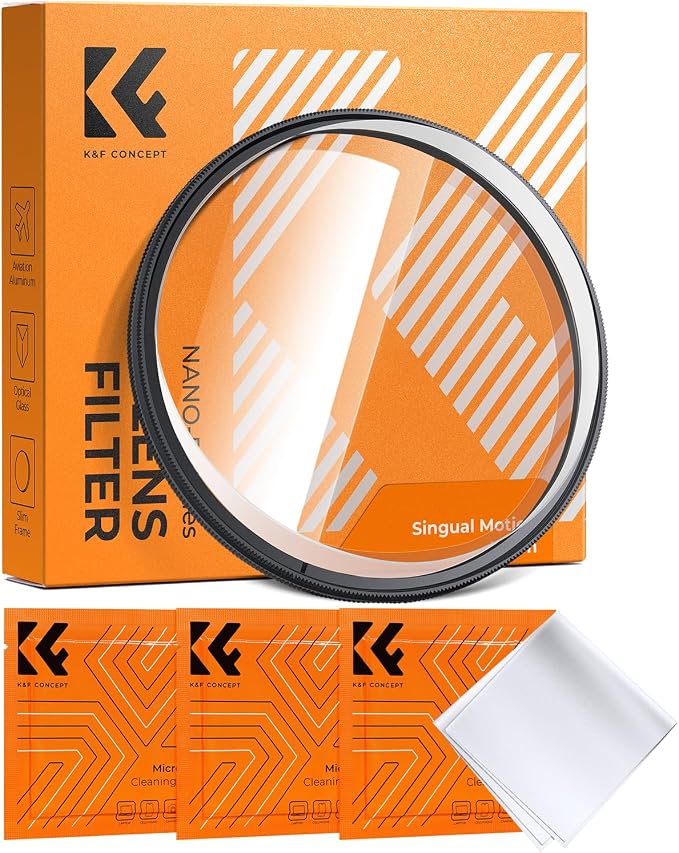 K&F CONCEPT 82mm Unilateral Blur Ghost Motion Filter Super Speed Effects
