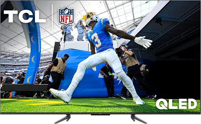 TCL 65-Inch Q6 QLED 4K Smart TV with Google TV (65Q650G, 2023 Model) Dolby Vision, Dolby Atmos, HDR Pro+, Game Accelerator Enhanced Gaming, Voice Remote, Works with Alexa, Streaming UHD Television
