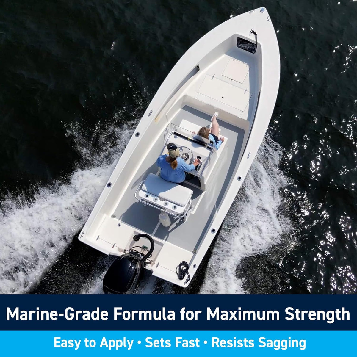 TotalBoat Polyester Structural Repair Putty - Marine Grade Fiberglass Reinforced Filler for Boats & Automotive