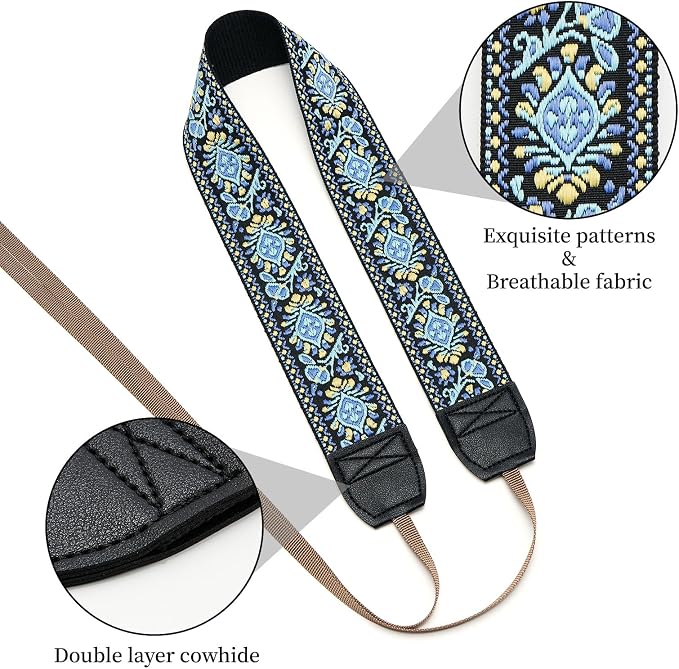 ZOOEASS Camera Strap for DSLP and Mirrorless Digital Camera, Neck Strap