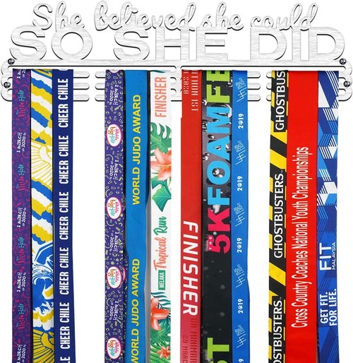 Medal Hanger | Easy to Install Wall-Mounted Medal Holder for Runners - Stylish Display Upgrade