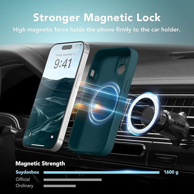 Magnetic for iPhone 15 Case, Compatible