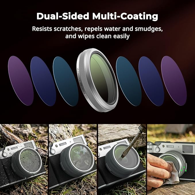 SmallRig UV Filter for FUJIFILM X100VI / X100V, 99% Light Transmittance