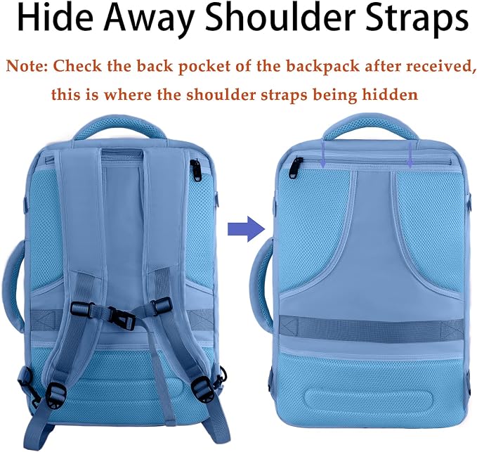 MATEIN Cute Backpack for Women, Nurses Teacher, Expandable Water Resistant