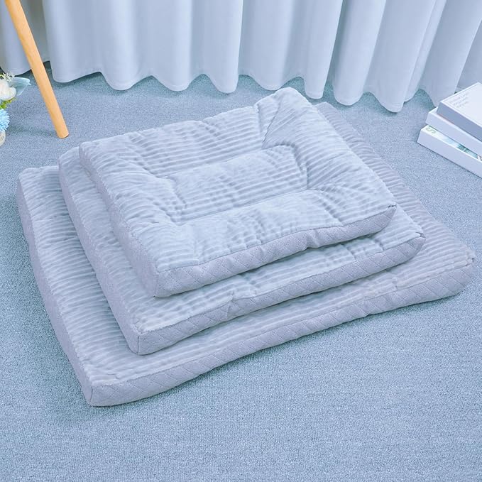 Dog Bed,pet Beds & Furniture,Machine-Washable Cushion for Dogs and Cats,Suitable for Dogs, Floor Furniture Use Grey S
