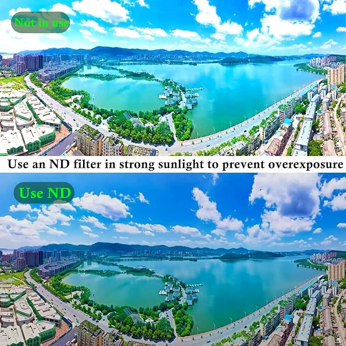 52mm Clip-on ND 2-400 Phone Lens Filter