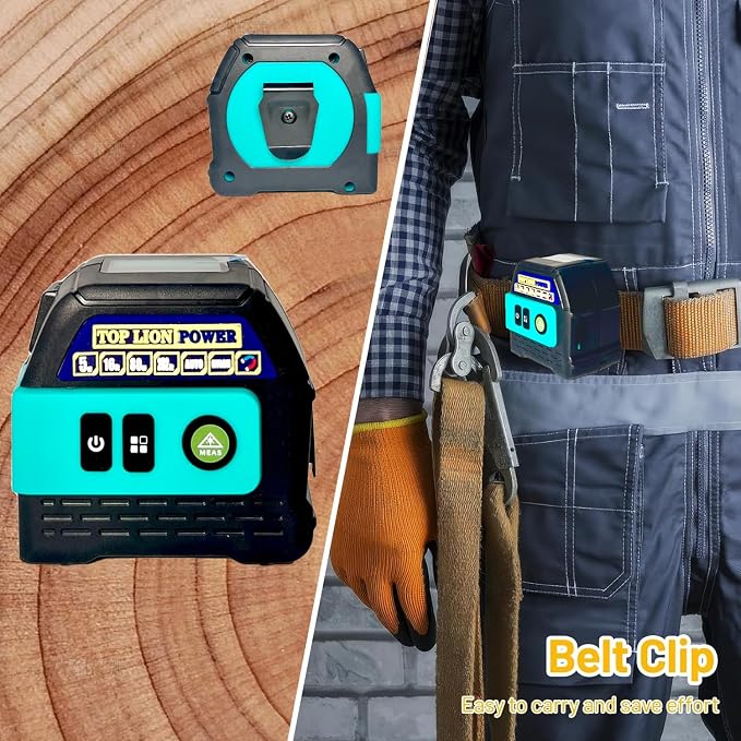 2 in 1 262ft Green Laser Tape Measure