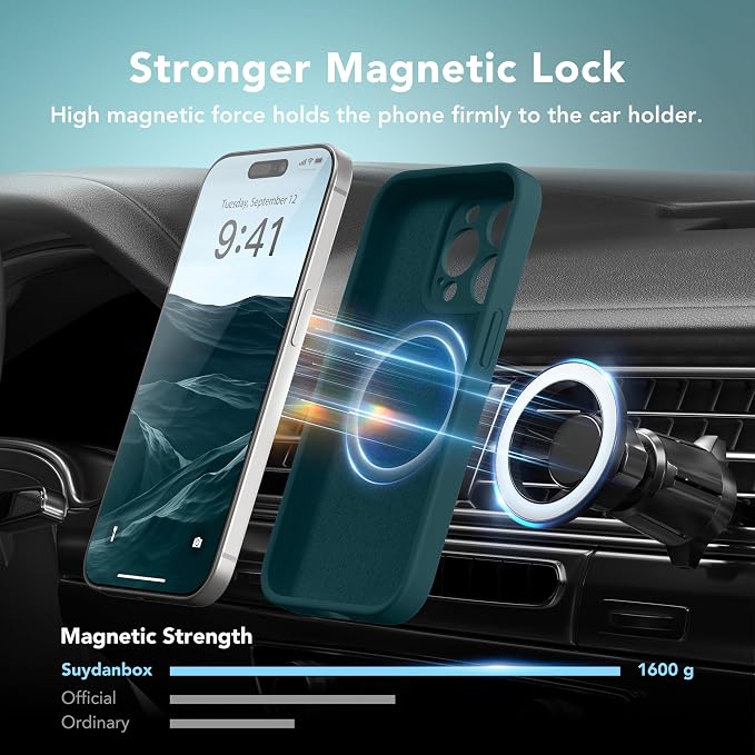 Magnetic for iPhone 14 Pro Max Case, Compatible
