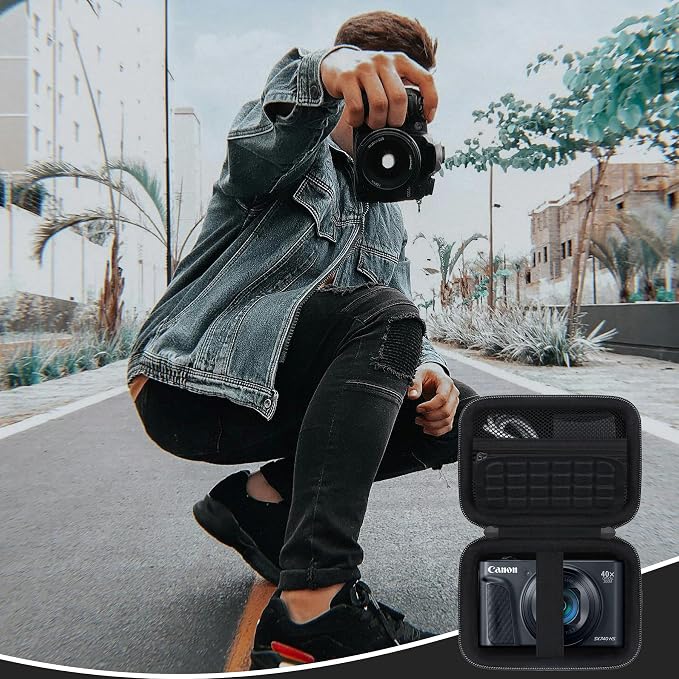 Hard Carrying Case for Canon PowerShot SX740 HS/ELPH 360 HS/ SX730 HS/ SX720