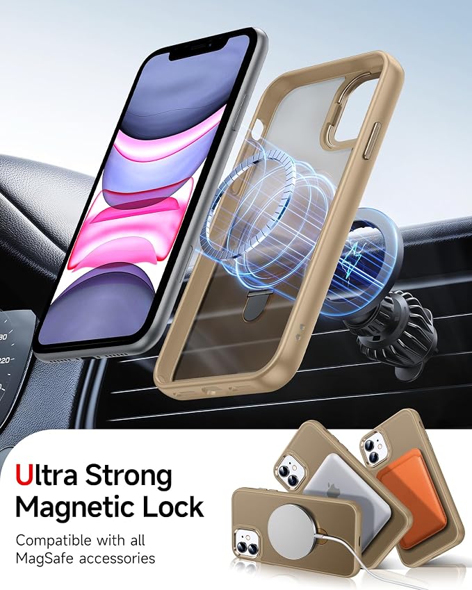 LeYi for iPhone-11 Case Gold,