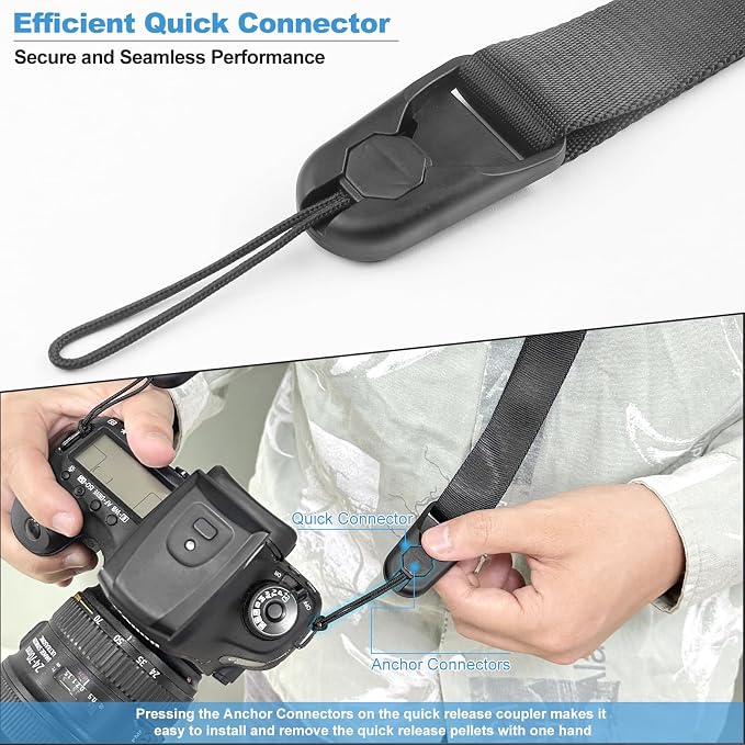 FIEIL Adjustable Camera Strap, Universal Camera Strap