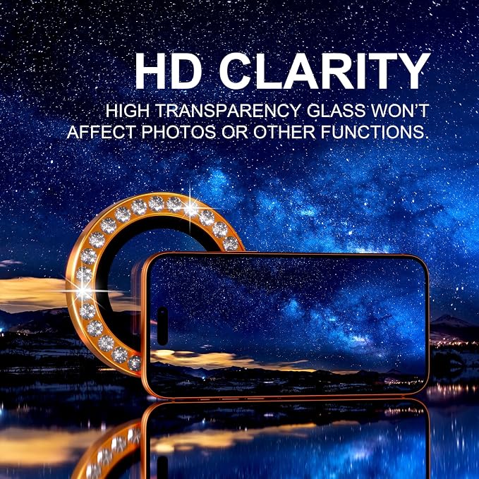 Choiche Compatible for iPhone 17 Pro/iPhone 17 Pro Max Camera Lens Protector
