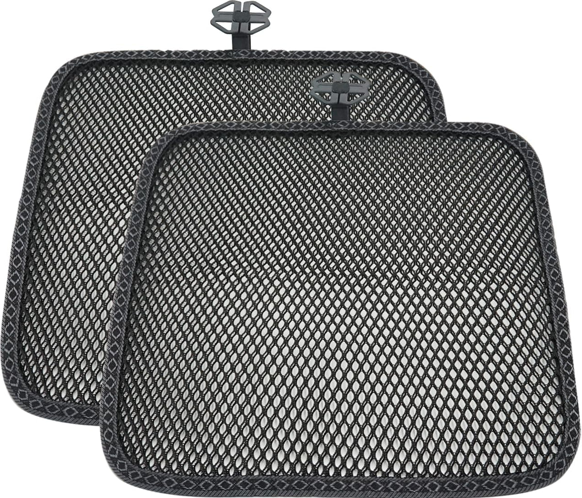carrotez Cool & Breathable 3D Air Mesh Car Seat Cushion 17.8" x 17.8" Black