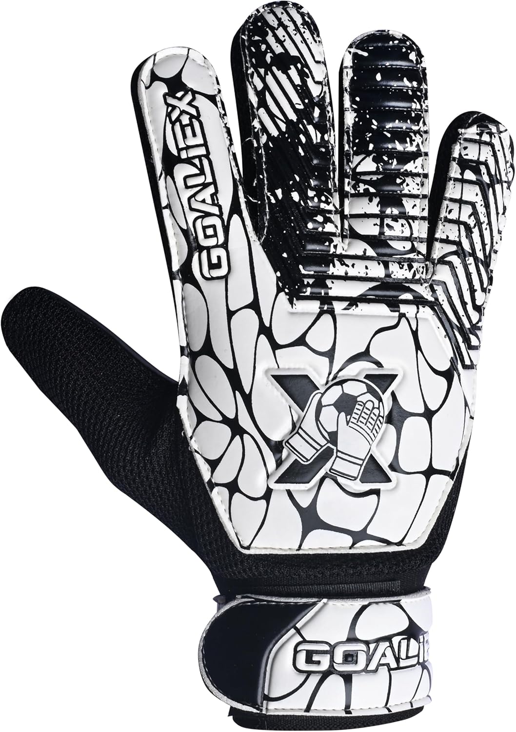 Regine Switzerland Soccer Goalie Gloves - Youth Football Goalkeeper Gloves with 4mm Super Grip Palm