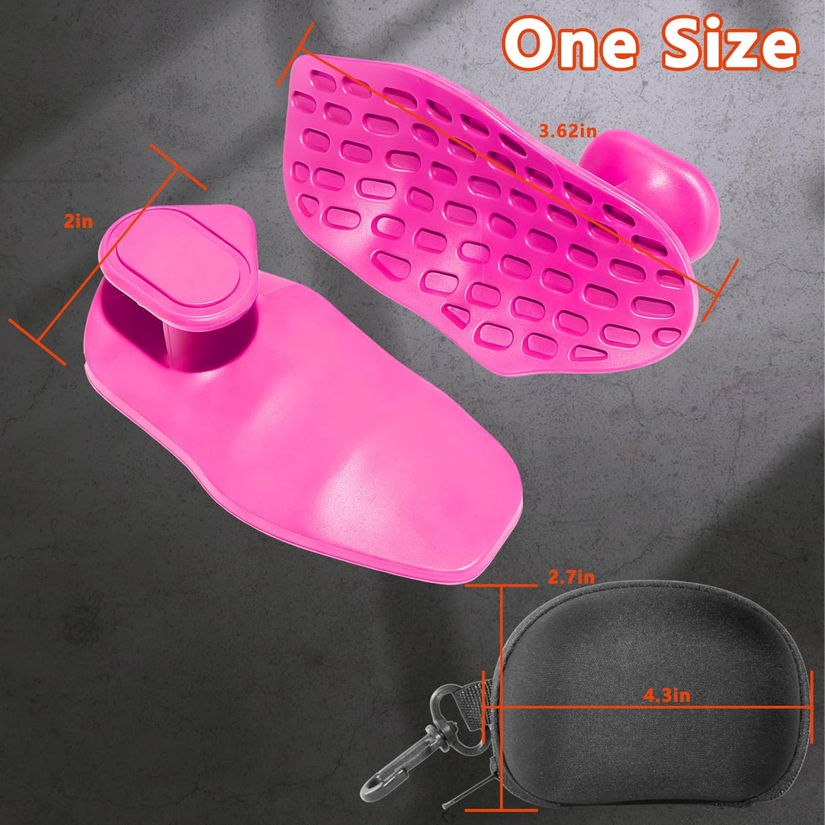 Ryptfit Silicone Gym Grips - Anti-Slip Weightlifting Gloves for Men & Women | Perfect for Barbell & Pull-Ups