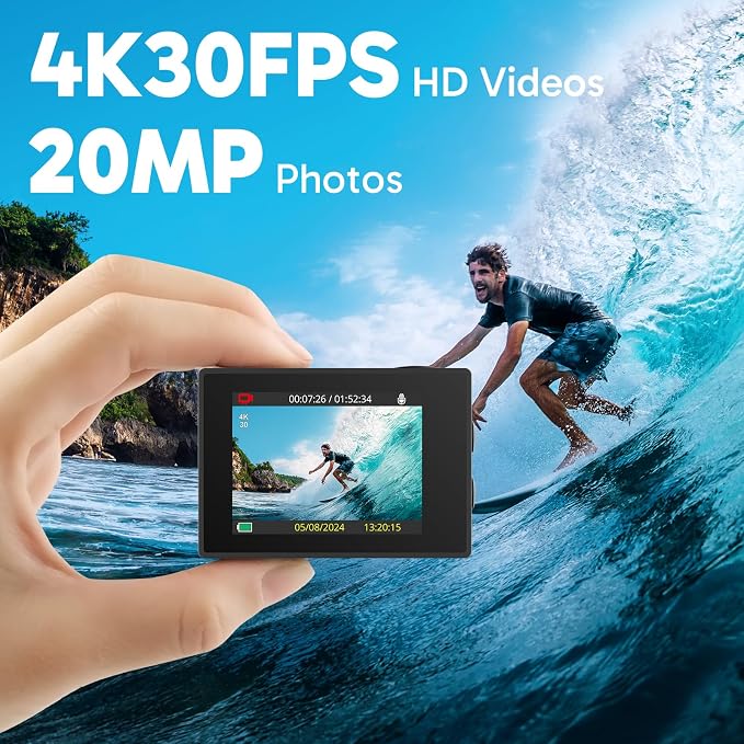 AKASO EK7000 4K30fps Action Camera