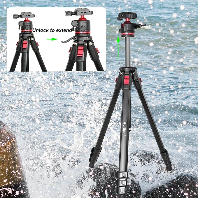 Travel Tripod, Canon G7X, DSLR/SLR Cameras, Video Camcorders, Action Cameras
