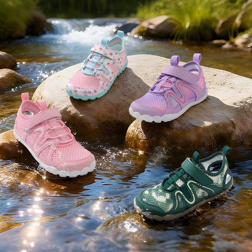 LeIsfIt Kids Sandals - Non-Slip Lightweight Water Shoes for Boys & Girls | Perfect for Beach & Hiking