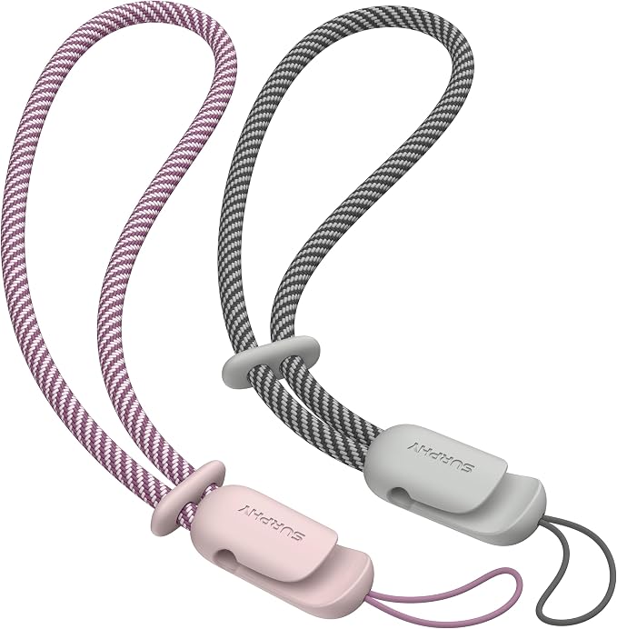 SURPHY 2 Pack Phone Lanyard for Cellphone Case, Phone Wrist Strap for Case