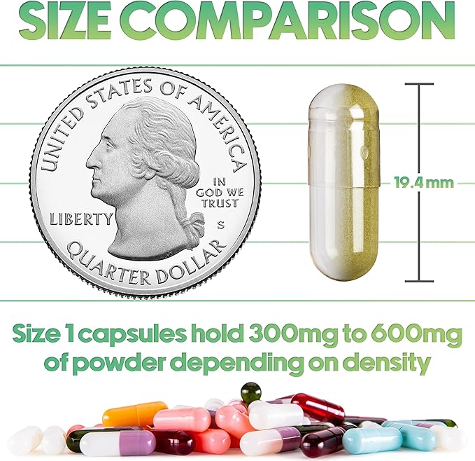 XPRS Nutra Size 1 Empty Capsules - 100 Count Empty Gelatin Capsules - Pills for DIY Capsule Filling - Pure Bovine Pill Gel Caps for Do-It-Yourself Supplements (Pink)