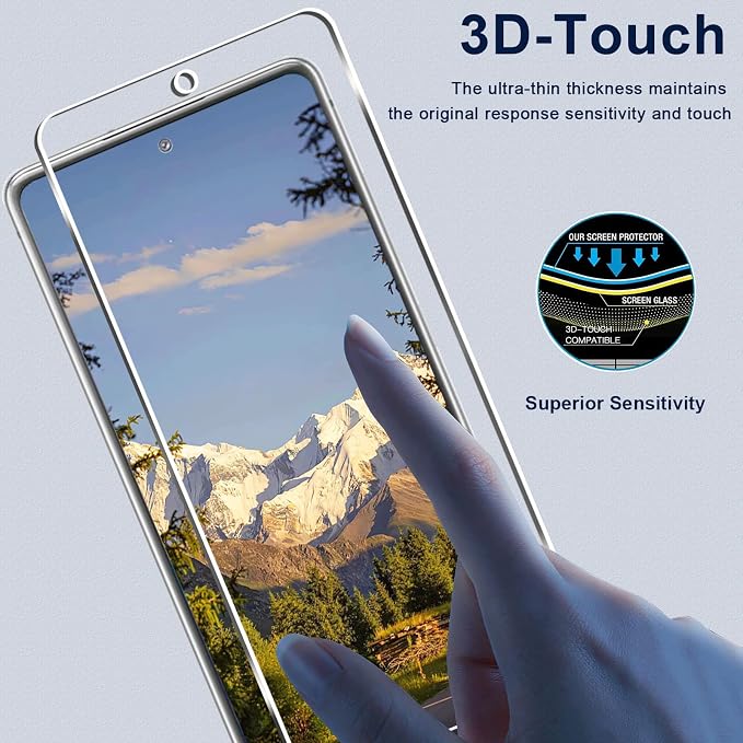 Galaxy S20 FE 5G Screen Protector + Camera Lens Protector, HD Tempered Glass