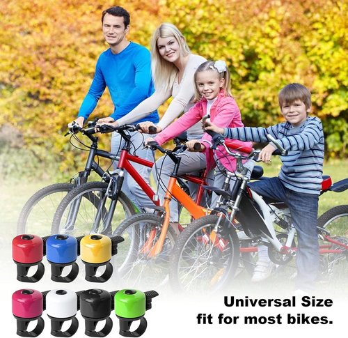 Classic Mini Bike Bell 2 Pack by [Brand Name] - Loud Melodious Sound for Kids & Adults | Perfect for Road, Mountain, BMX