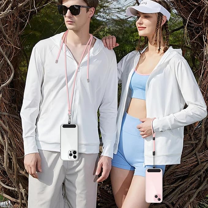 takyu Phone Lanyard, 2 Pack Adjustable Cell Phone Lanyard Crossbody Neck Strap