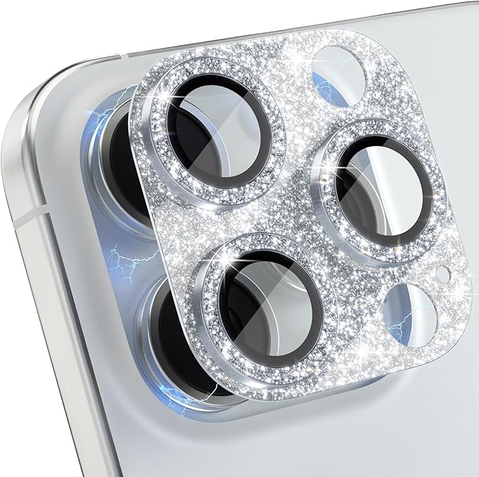 Choiche Compatible for iPhone 16 Pro/iPhone 16 Pro Max Camera Lens Protector