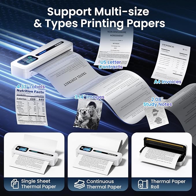 Phomemo Upgraded Portable Printer