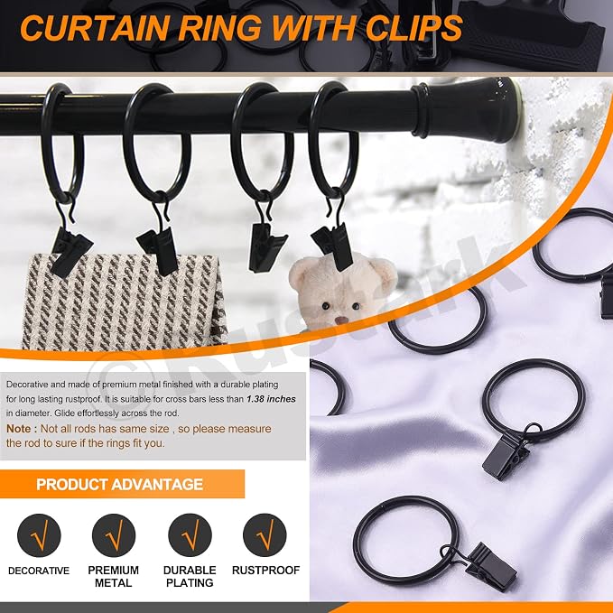 22Pcs Backdrop Heavy Duty Spring Clamps Elastic Photo Clips Holder Clips