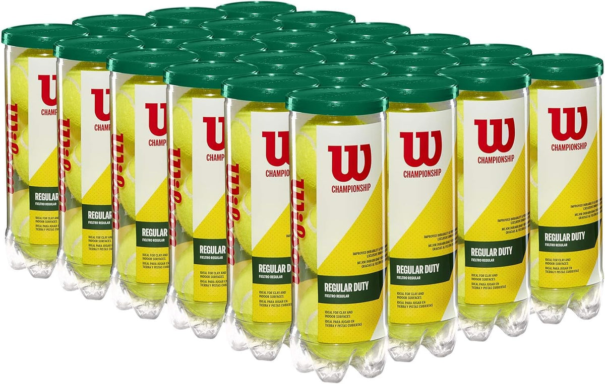 WILSON Championship Tennis Balls - High-Performance, Durable Design | Ideal for Competitive Play