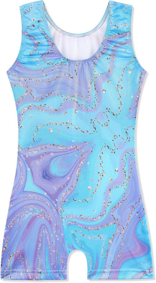HOZIY Gymnastics Leotards for Girls - Unicorn, Mermaid & Rainbow Designs | Toddler & Kids Sizes