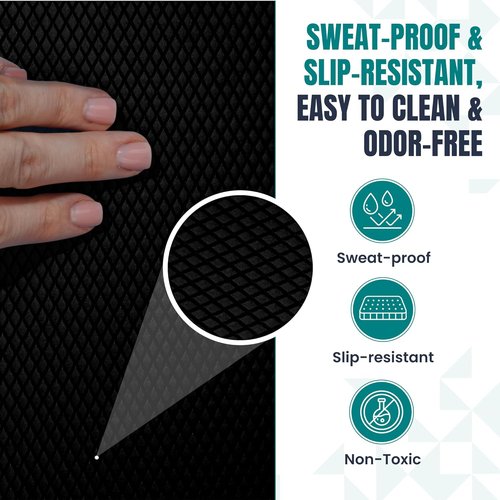 High-Density Balance Pad by [Brand Name] | Durable TPE Foam for Core Strength & Balance | Lightweight Non-Slip Design for Home & Gym Workouts