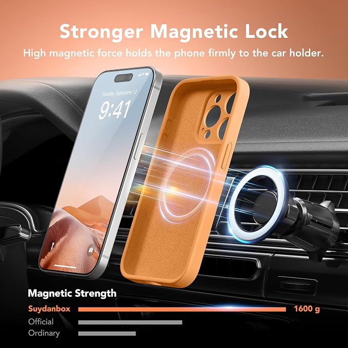 Magnetic for iPhone 14 Pro Case, Compatible