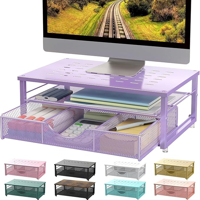 gianotter Computer Monitor Stand Riser, office organizer