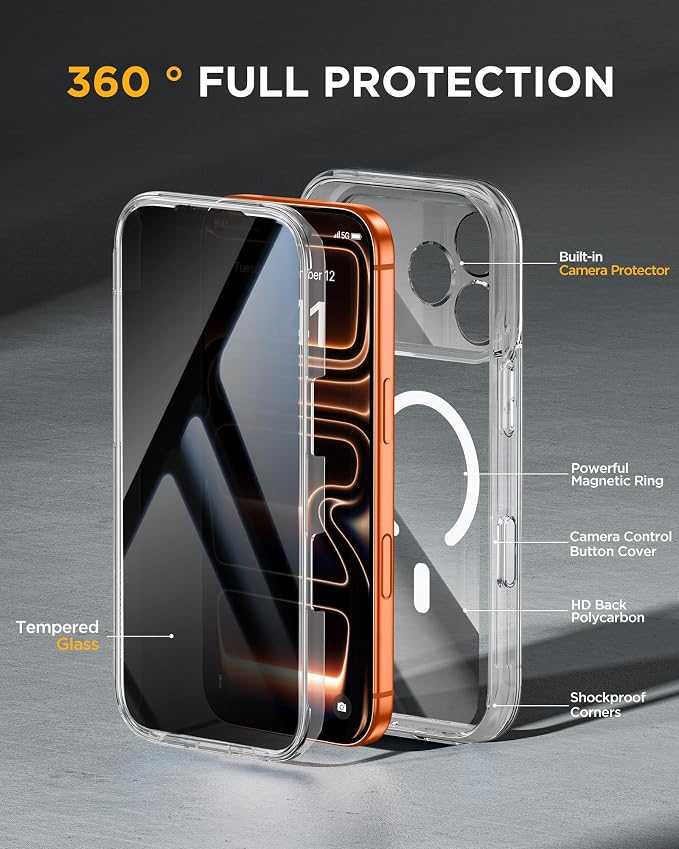 Miracase Magnetic for iPhone 17 Pro Max Case