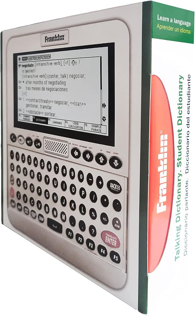Franklin LV4-D English-Spanish, Spanish-English Talking Bilingual Dictionary