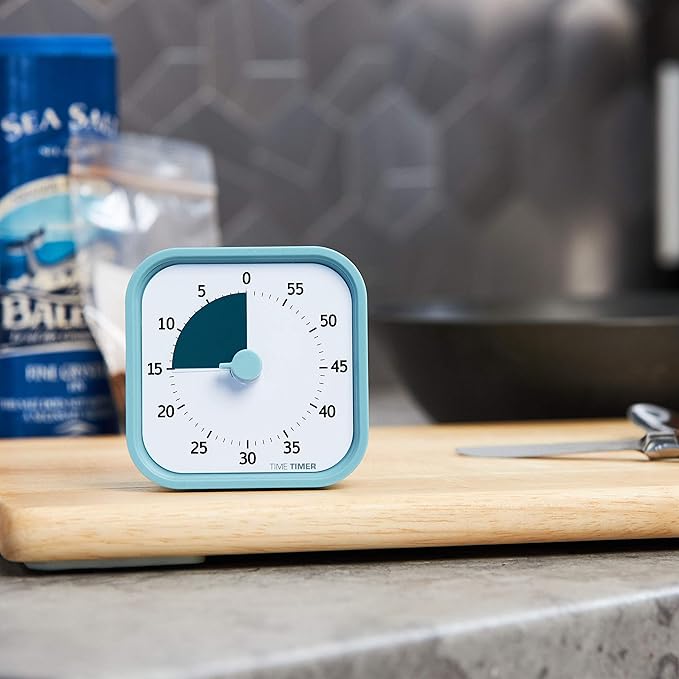 Time Timer MOD 60-Minute Visual Timer, Home Edition, Silent Operation, Study
