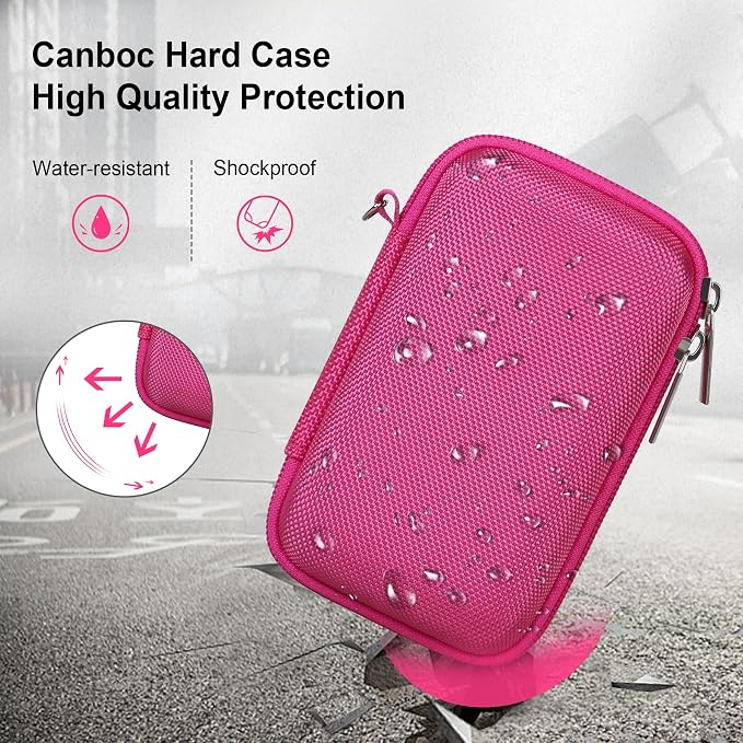 Canboc Carrying Case for Canon PowerShot SX740/ SX730/ SX720/ SX620/ G7X Mark