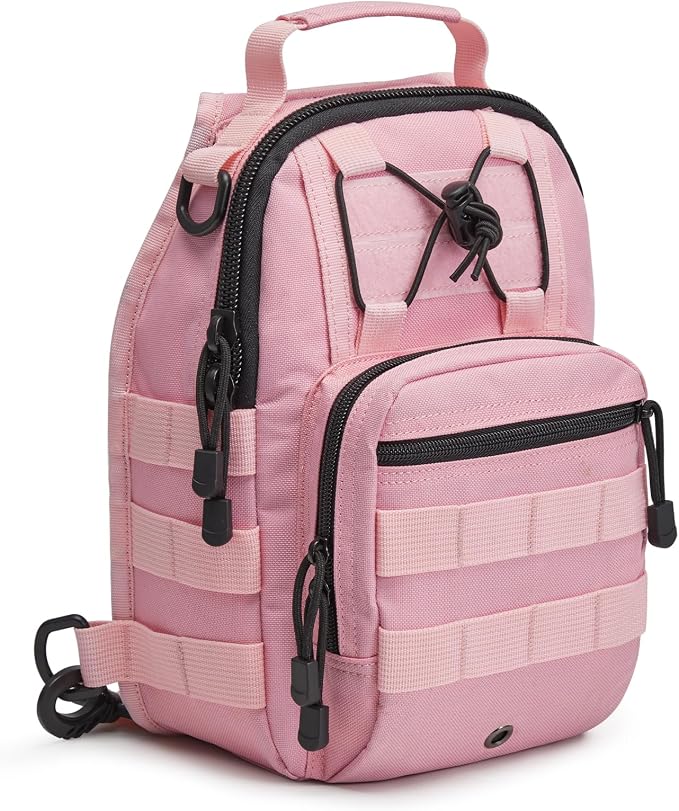 G4Free Outdoor Tactical Bag Backpack, Military Sport Bag Pack Sling Shoulder