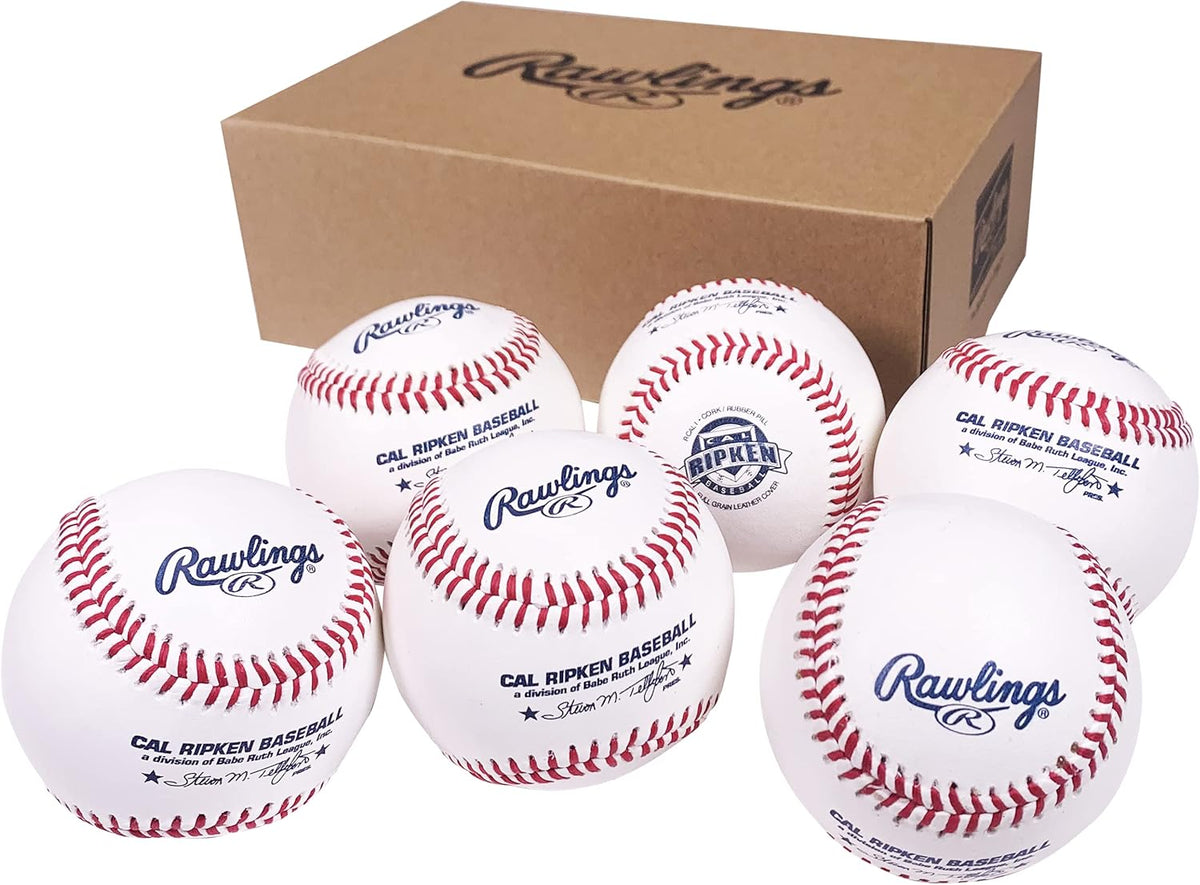 Rawlings Cal Ripken Baseballs - Competition Grade RCAL1 | Youth 14U | Multiple Count Options