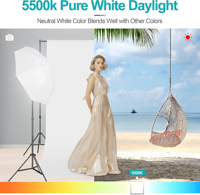 EMART Full Spectrum Light Bulb, 105W Spiral CFL 5500k Daylight