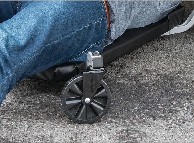 Performance Tool W85014 Low Profile Oversized Shop Mechanic X-Frame Creeper with Extra Padding, 38-Inch x frame oversized