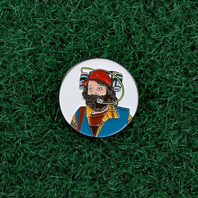 Golf Ball Marker with Magnetic Hat Clip - Funny Golf Gift