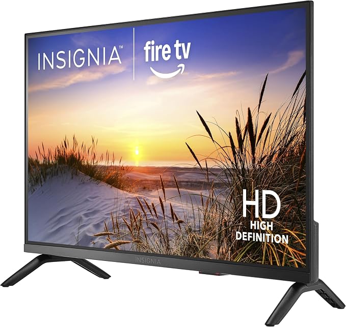 INSIGNIA 24” Class F20 Series LED HD Smart Fire TV, Voice Remote with Alexa, Free & Live TV
