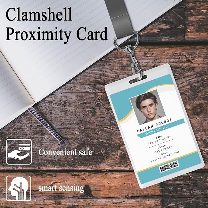 30 PCS T5577 Thick Smart Cards, Contactless 125khz RFID Rewritable Proximity