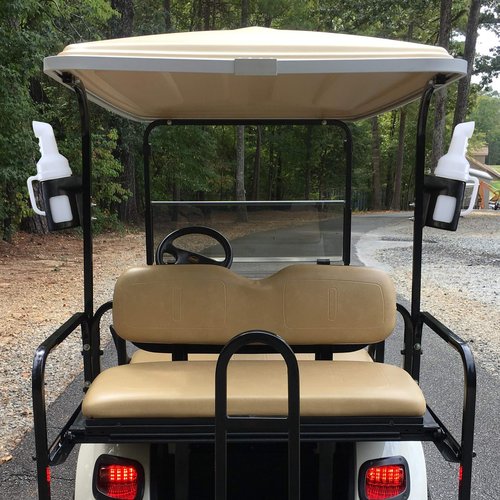 10L0L Universal Golf Cart Sand Bottle with Holder for Yamaha, EZGO, Club Car, Divot Filler Sand Seed Container Dispenser - 1 Pack