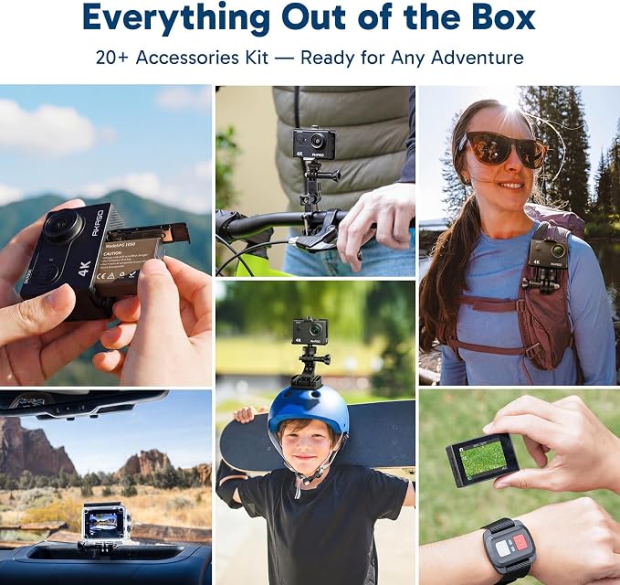 AKASO EK7000 4K30FPS 20MP WiFi Action Camera