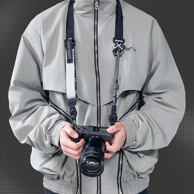 VSGO Urban Camera Strap – Quick Release, Anti-Twist, Comfortable Nylon Sling